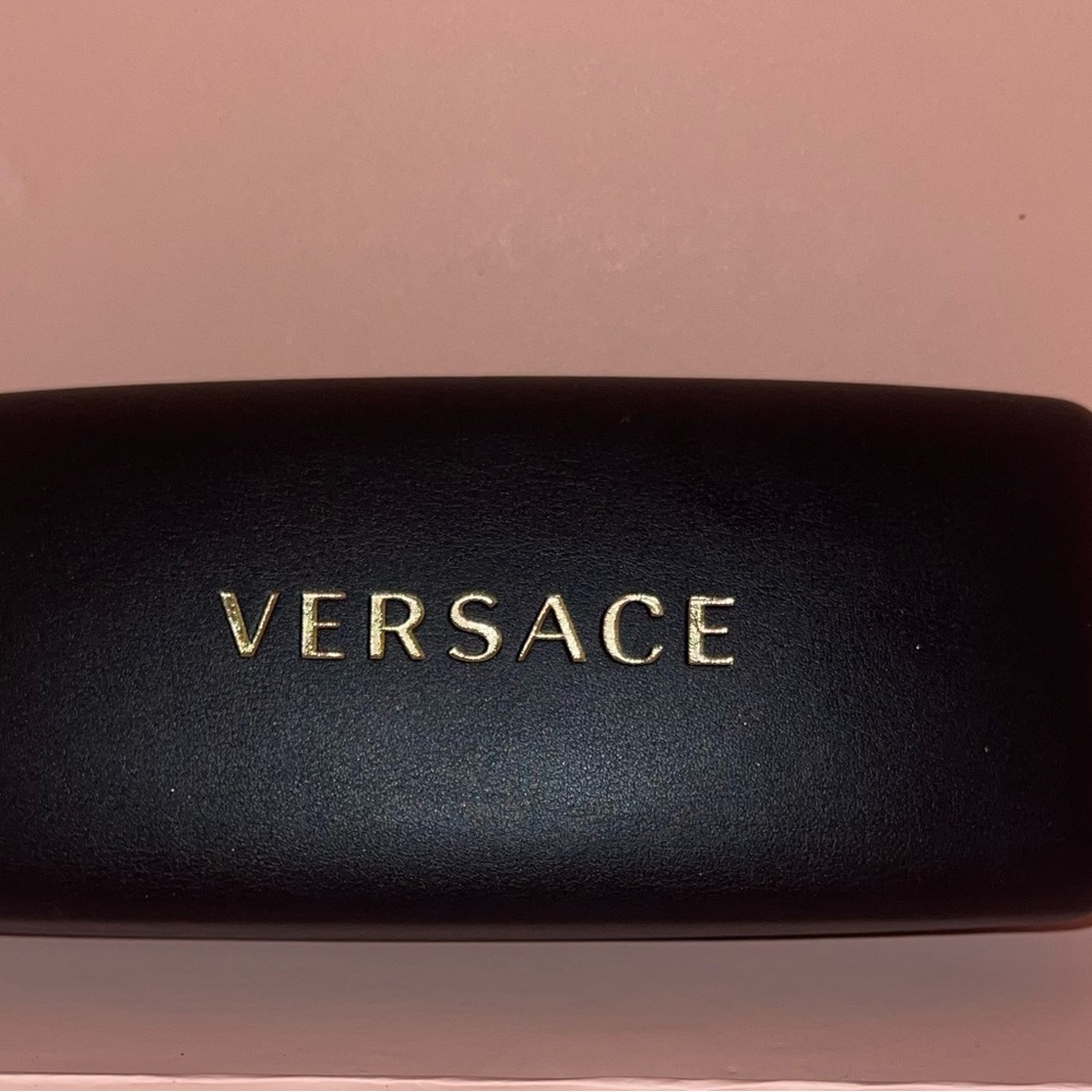 Versace sunglasses case.